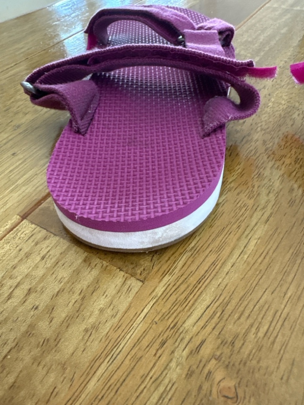 Teva Magenta Sport Sandals | Adjustable Straps | Comfy Summer Slides - Picture 3 of 7